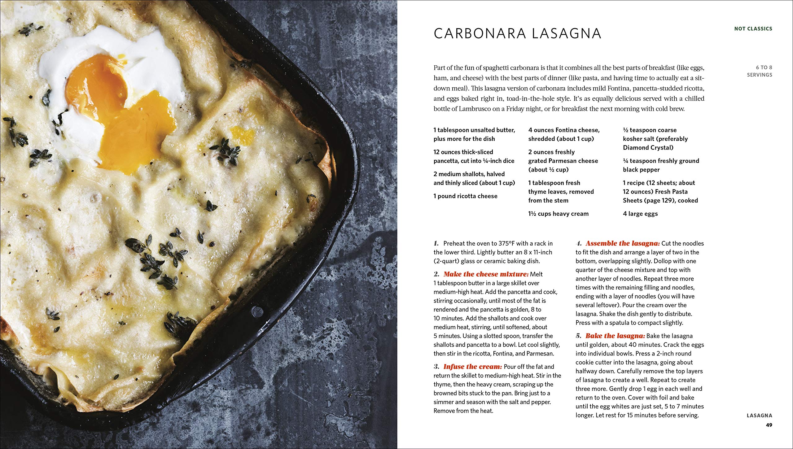 Lasagna: A Baked Pasta Cookbook (Anna Hezel)