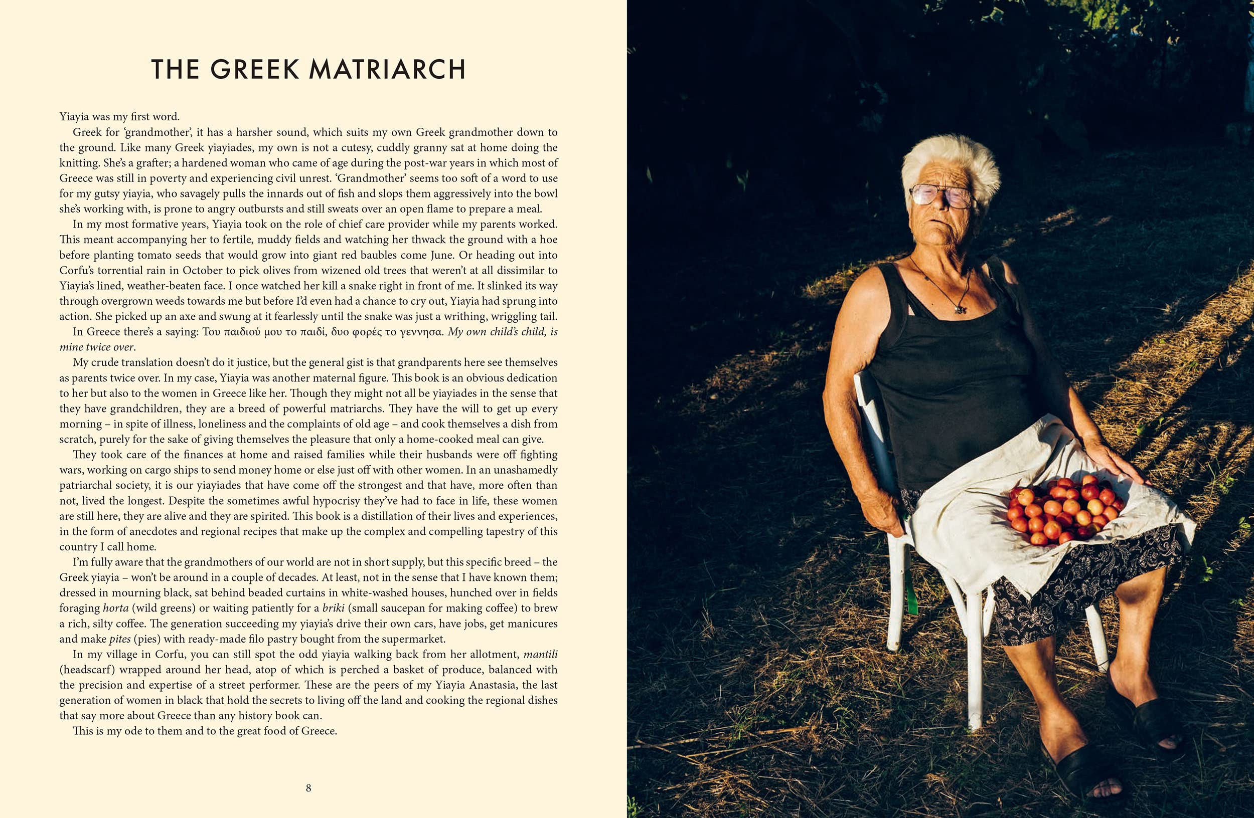 Yiayia: Time-perfected Recipes from Greece’s Grandmothers (Anastasia Miari)