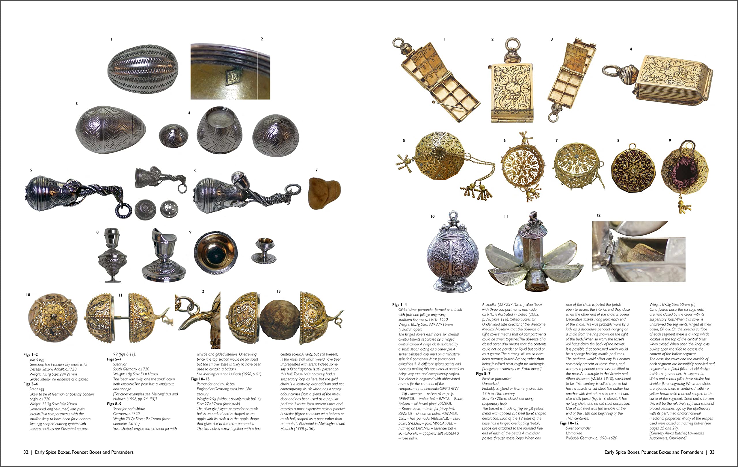 Nutmeg: Graters, Pomanders & Spice Boxes: Luxury and Utility From the 16th Century to the Present Day (John Reckless)