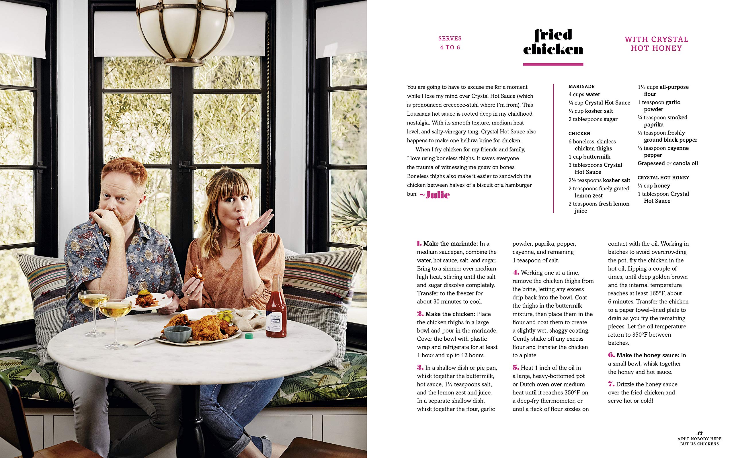 Food Between Friends: A Cookbook *Signed* (Jesse Tyler Ferguson, Julie Tanous)
