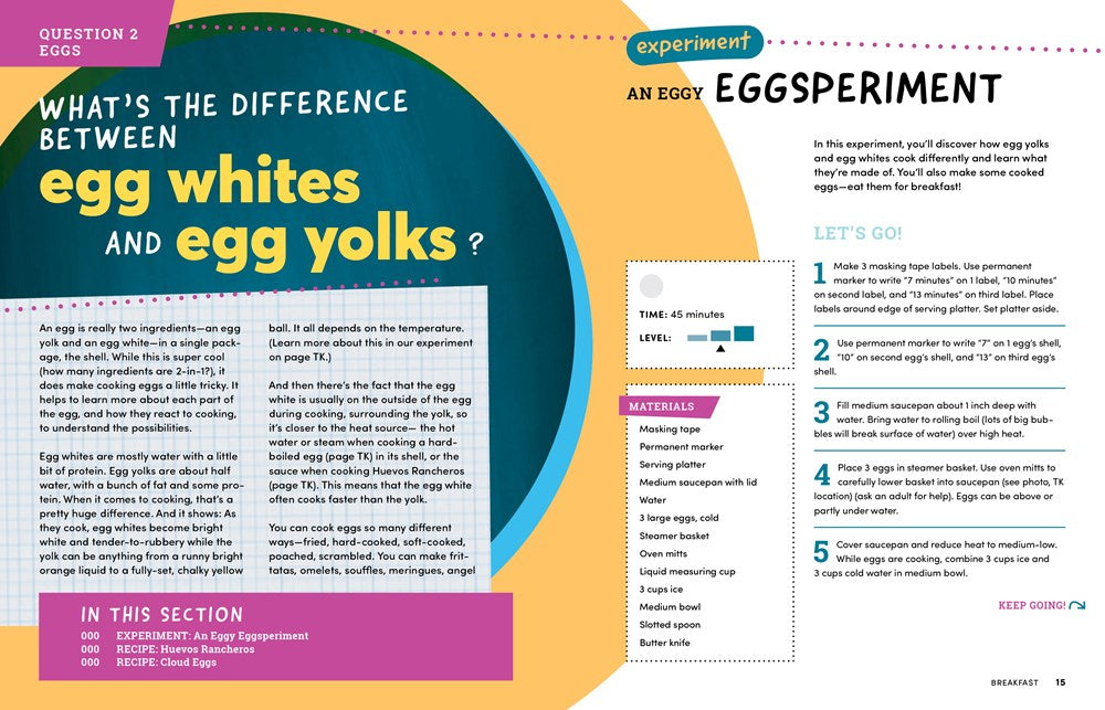The Complete Cookbook for Young Scientists: Good Science Makes Great Food: 70+ Recipes, Experiments, & Activities (America's Test Kitchen)