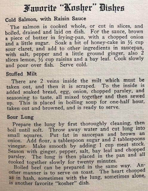 (California) Williamson, Sarah. California Cook Book.