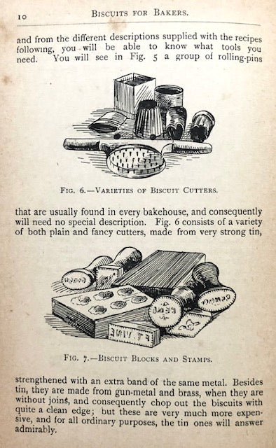 (Pastry - Victorian) Frederick T. Vine.  Biscuits for Bakers.