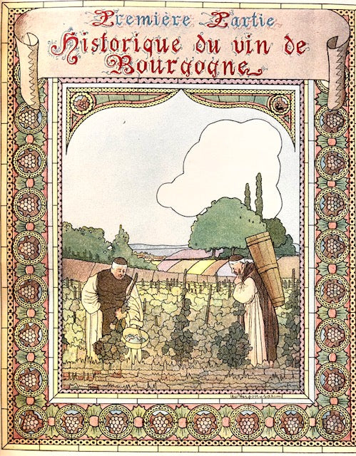 (Wine) Camille Rodier.  Le Vin de Bourgogne (La Côte-d'Or).