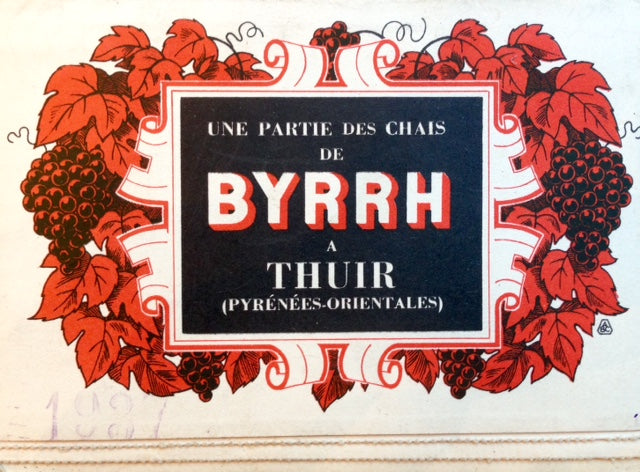 (Wine - Aperitif) Une Partie des Chais de Byrrh a Thuir (Pyrenees-Orientales).