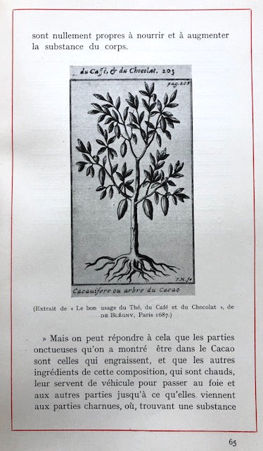 (Chocolate) Bourgaux, Albert.  Quartre Siecles d'Histoire du Cacao et du Chocolat. 