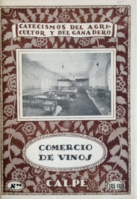 (Wine - Spain) Bernacer, German. Comercio de Vinos.