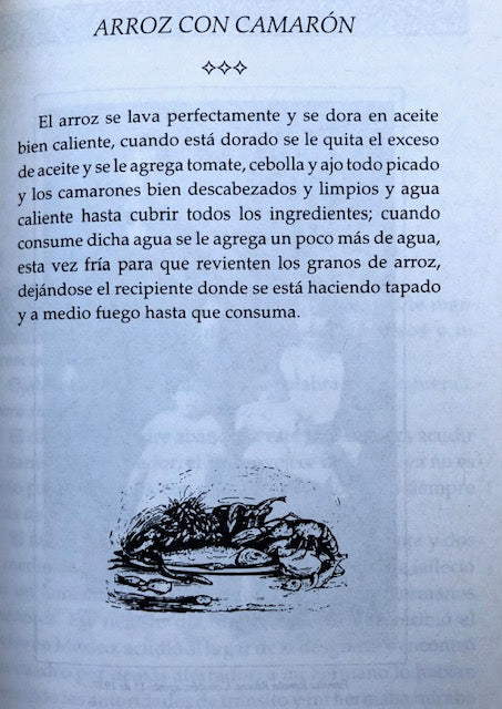 (Mexican) Roman de Becerril, Leticia. Comitan...Un Lugar para Soñar: Calendario Gastronomico.