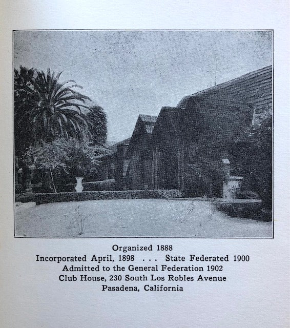 (California- Pasadena) Murray, Jean Howell, ed. "Dainties That Are Bred In a Book": Shakespeare Club Cook Book.