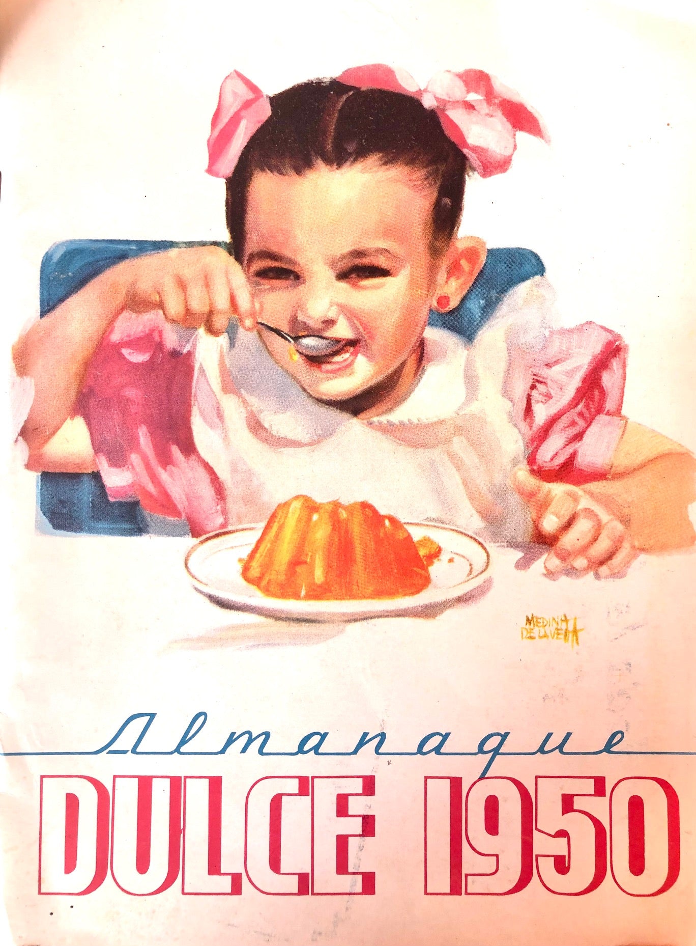 (Mexican) Almanaque Dulce 1950.