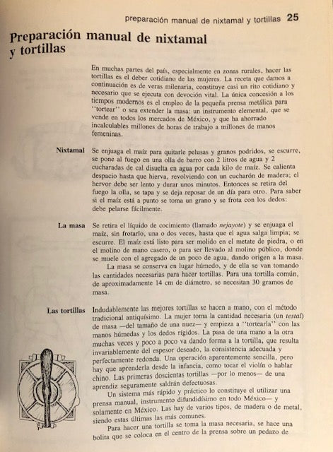 (Mexican) De’Angeli, Alicia Gironella & Jorge De’Angeli. Epazote y Molcajete: Productos y Tecnicas de la Cocina Mexicana.