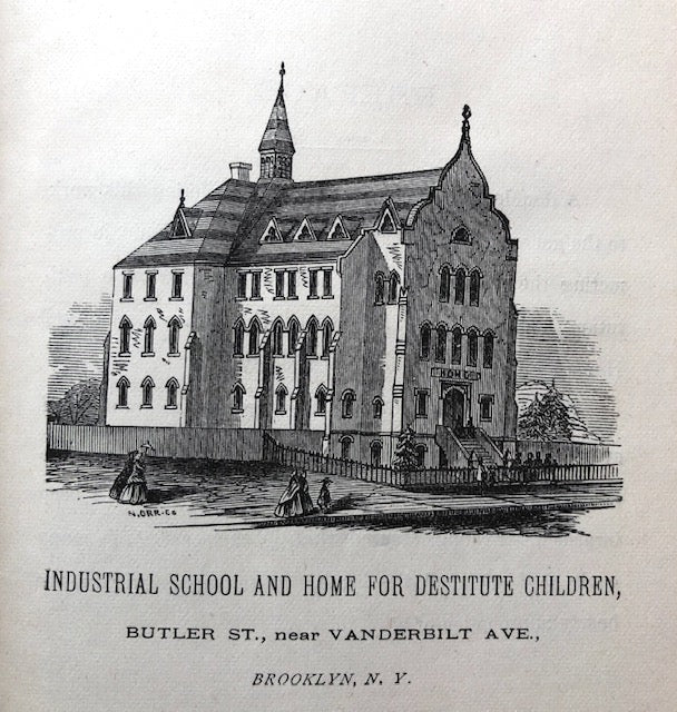 (New York - Brooklyn) Silleck, Miss Willie, ed. Reliable Cook Book…in Aid of Industrial School and Home for Destitute Children. 