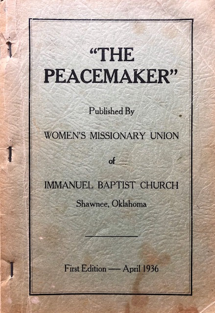 (Oklahoma) "The Peacemaker."