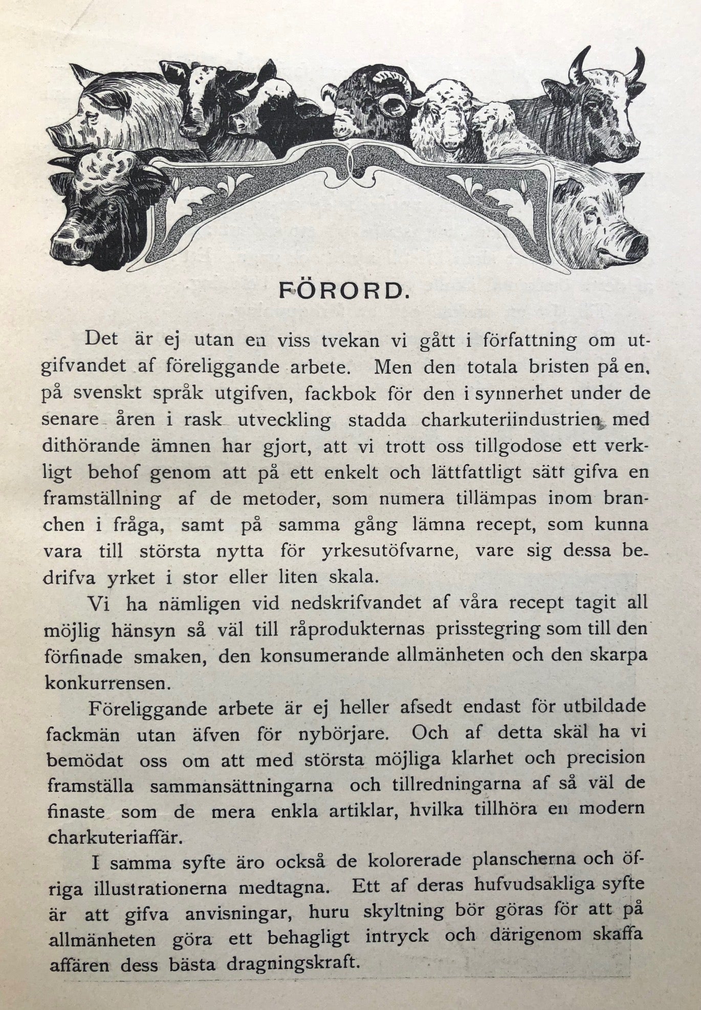 Illustrerad Handbok for finare Korf- och Charkuterivaror (Wilhelm Mohl & H.B. Goldschmidt)