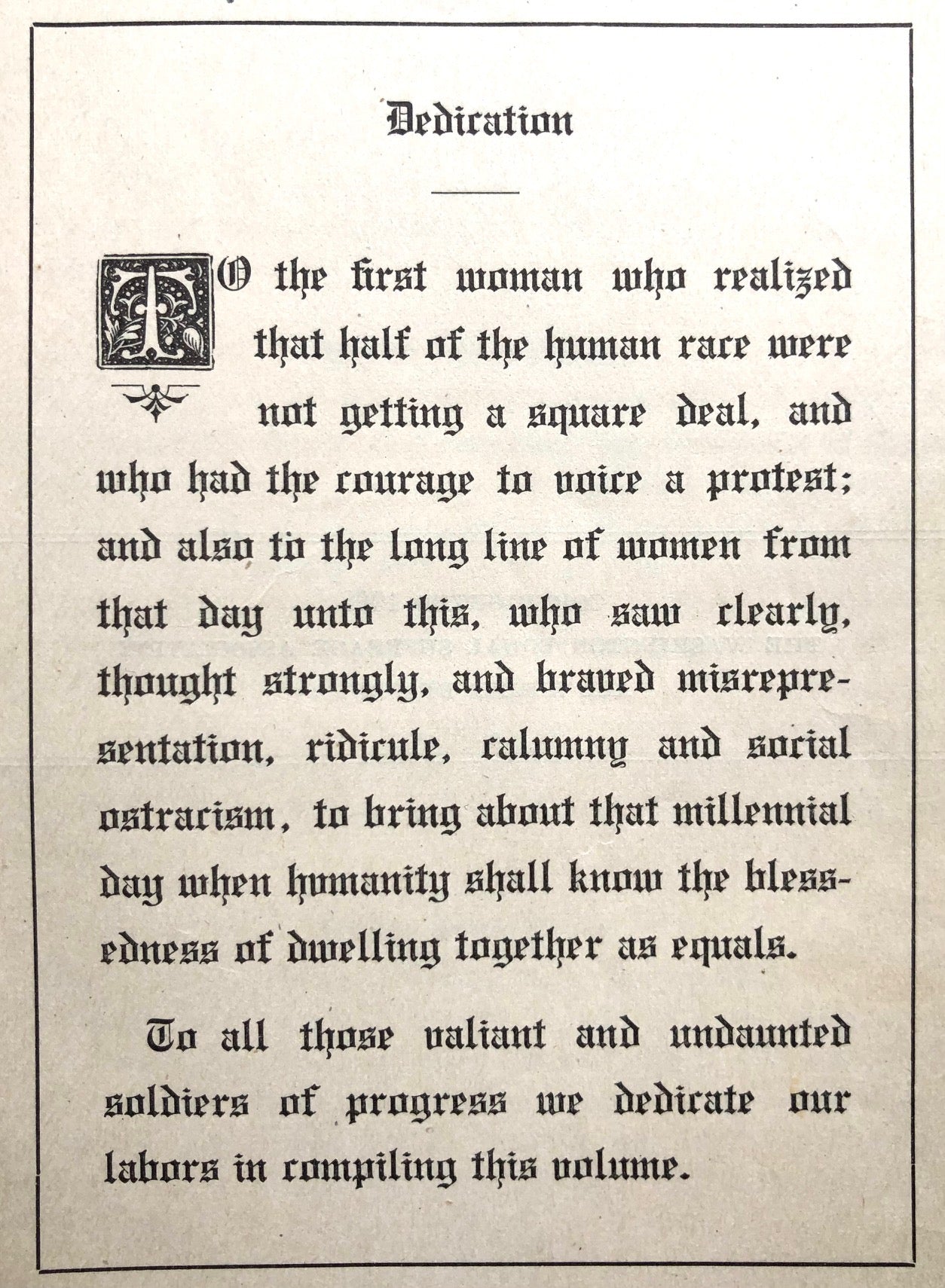 (Suffrage) [Linda Deziah Jennings]. Washington Women's Cook Book.