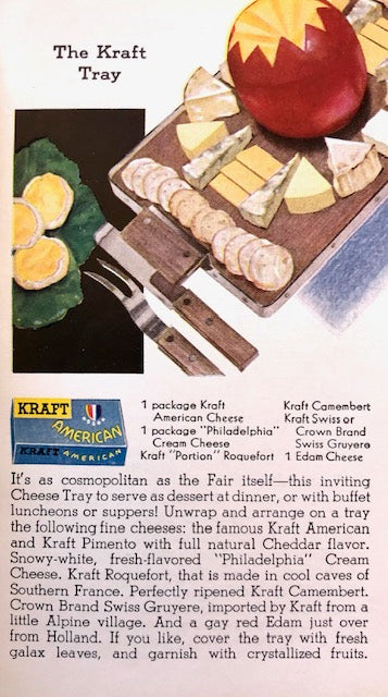 (Booklet) Kraft. Smart Savories from the California Pacific International Exposition.