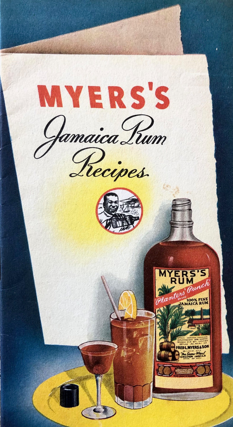 (Cocktails - Rum) Myers's Jamaica Rum Recipes.