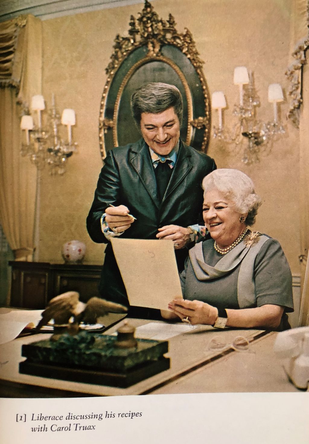 (Celebrity) Liberace. Liberace Cooks! Recipes from his Seven Dining Rooms.