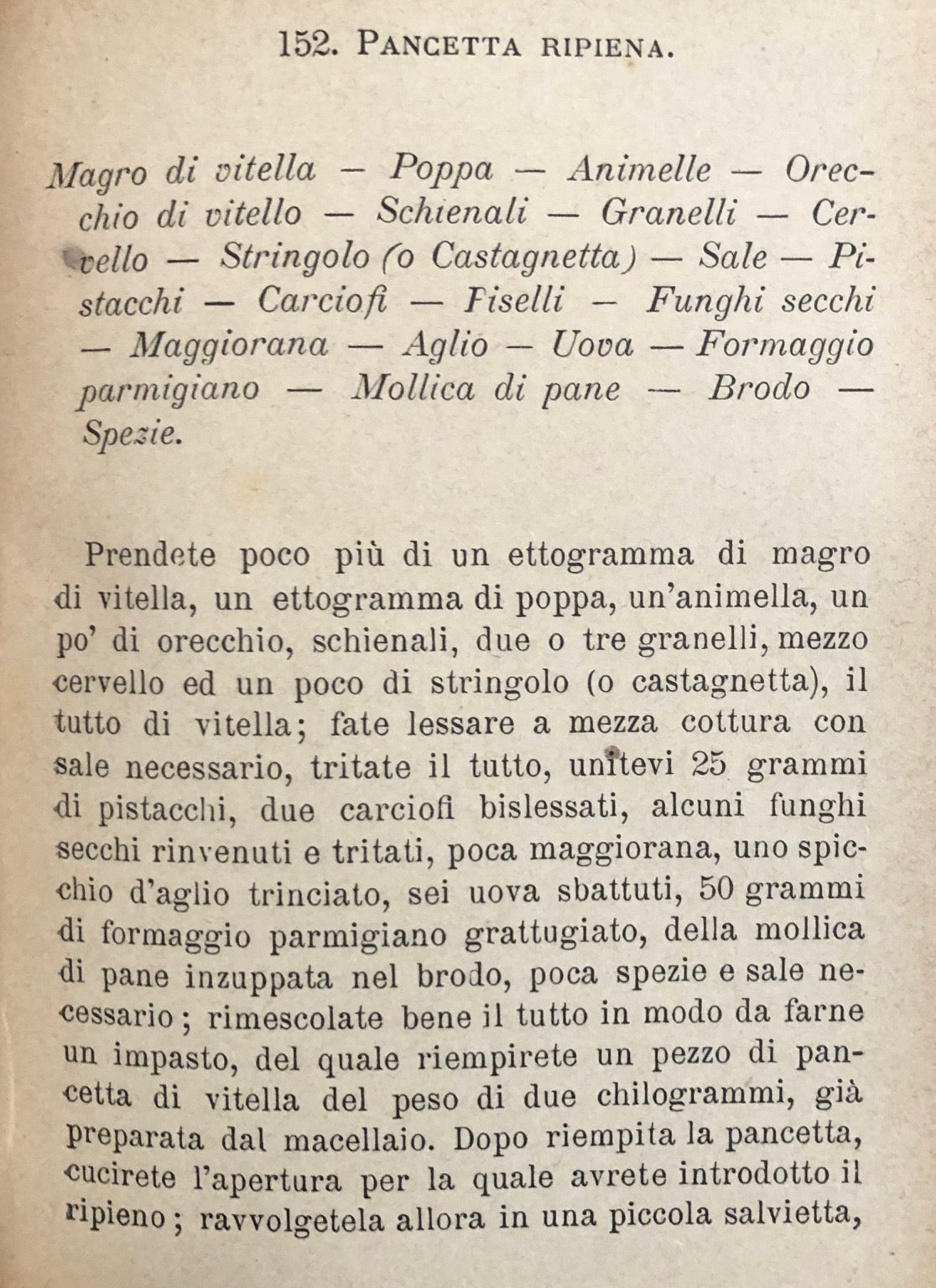 (*NEW ARRIVAL*) (Italian) Anna Maria, Cav. Il Nuovo Re Dei Cuochi, che contiene la Cucina Grassa, Magra e d'Olio, Serve Pranzi...con migliori metodi per Conserve, Gelati, Rosoli, etc.