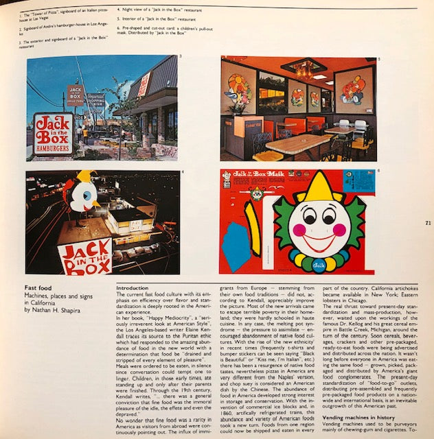 (Italian) Bellini, Mario. Album: Progetto Mangiare. 