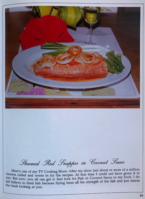 (Jamaican) Ishmael Johnson. Enjoy Jamaican and African Cooking.