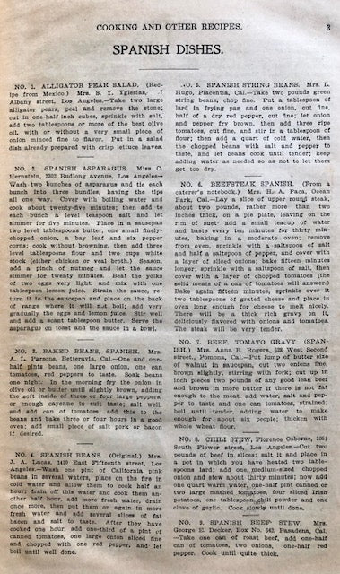 (California – Los Angeles) California Women. Los Angeles Times Cook Book No. 2: One Thousand Toothsome Cooking and Other Recipes including Seventy-Nine Old-Time California, Spanish and Mexican Dishes, Recipes of Famous Pioneer Settlers.