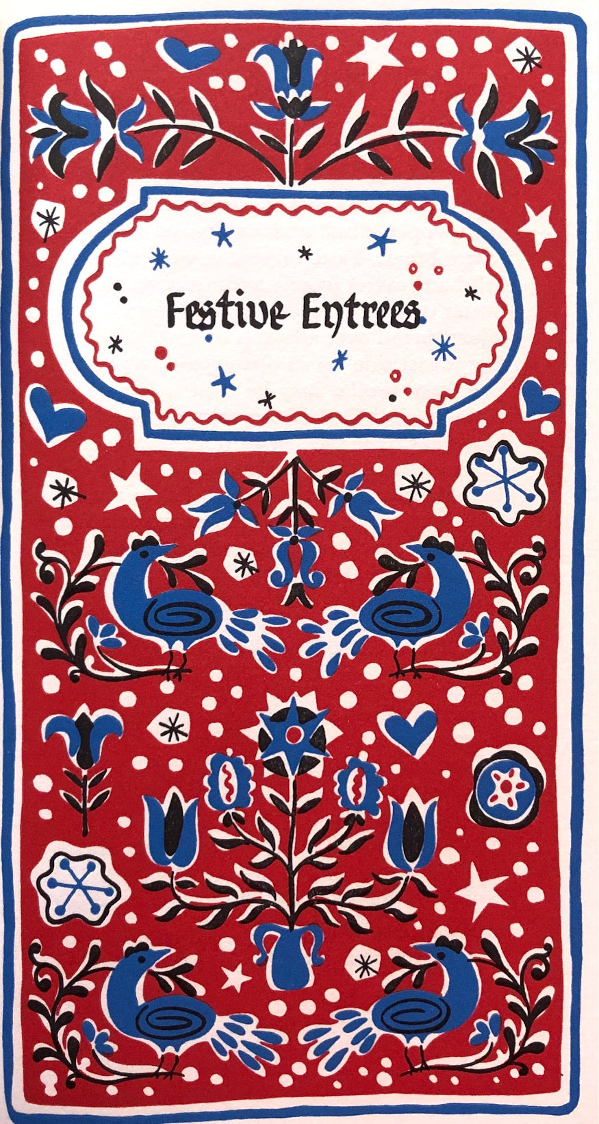 (*NEW ARRIVAL*) (Peter Pauper Press - Christmas) The Merrie Christmas Cook Book.