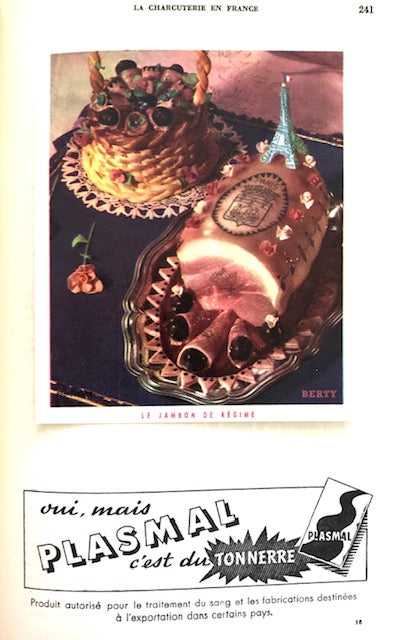 (Charcuterie) Pallu, Rene. La Charcuterie en France Vol. II: Charcuterie Cuite. *Signed*
