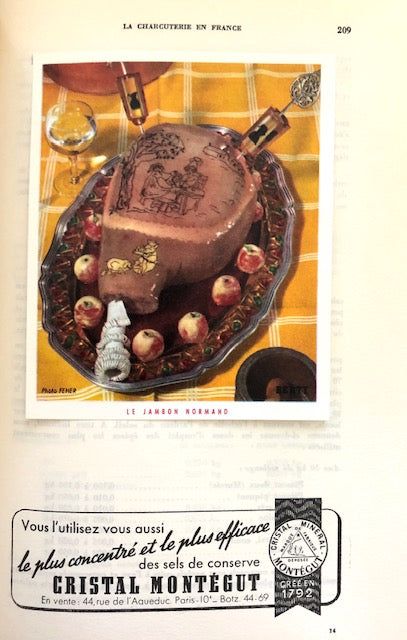 (Charcuterie) Pallu, Rene. La Charcuterie en France Vol. II: Charcuterie Cuite. *Signed*