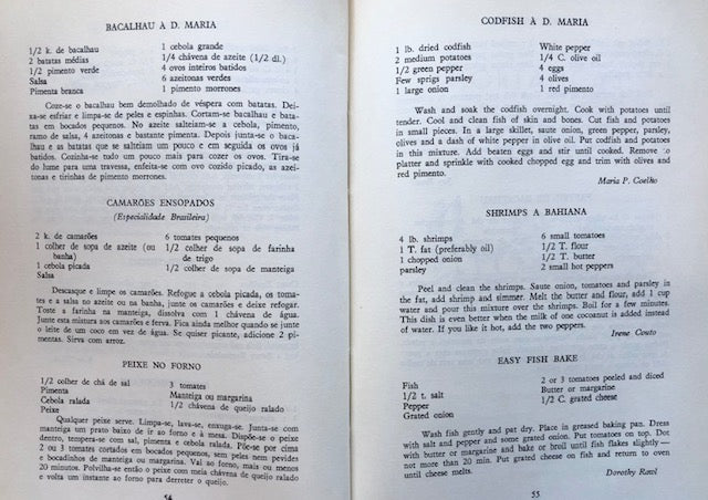 (Portuguese) Phyllis Christol, Winifred Hyson & Joyce Hermanson.  Cooking in Portugal.
