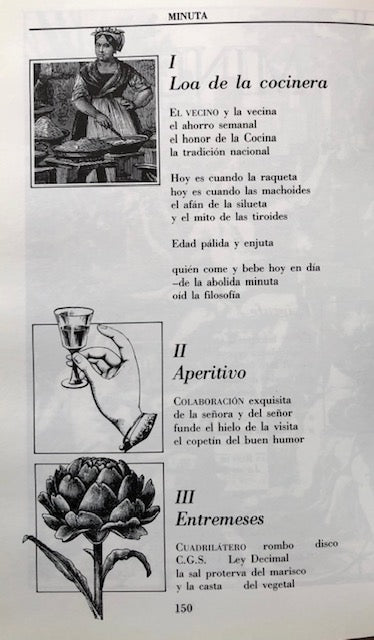 (Food History) Reyes, Alfonso. Memorias de Cocina y Bodega Minuta.