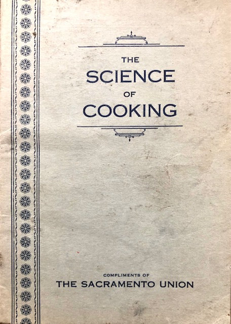 (California - Sacramento) Science of Cooking.