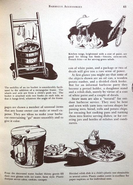 (*NEW ARRIVAL*) (California) Sanderson, George & Virginia Rich, eds. Sunset Barbecue Book.