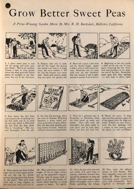 (California) Sunset Magazine. Sunset’s All-Western Garden Guide.