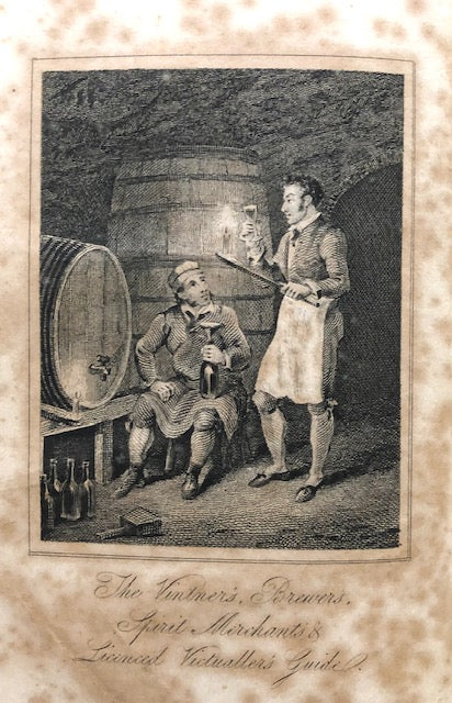 (Cocktails) [Wetton, W.]. The Vintner's, Brewer's, Spirit Merchant's and Licensed Victualler's Guide