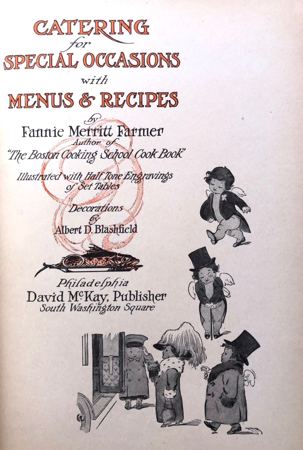 (Holidays) Farmer, Fannie Merritt. Catering for Special Occasions