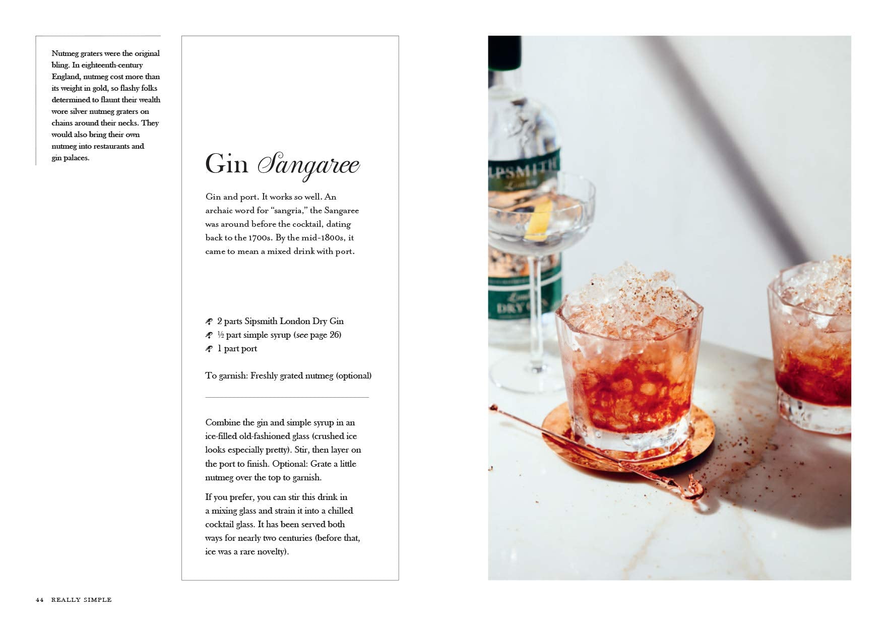 Sip: 100 gin cocktails with just three ingredients (Sipsmith)